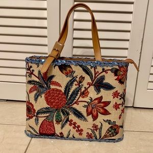 Faith Knight Tropical Tote Handbag